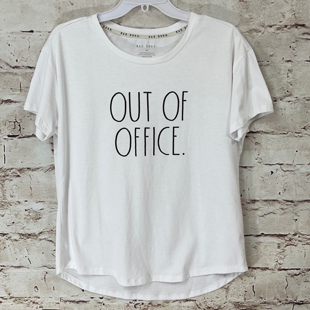 Rae Dunn Out Of Office Tee
